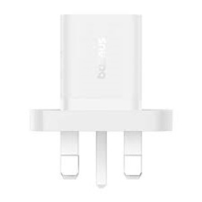 Baseus GaN5 Fast Charger Mini 1C 20W UK  Moon  White